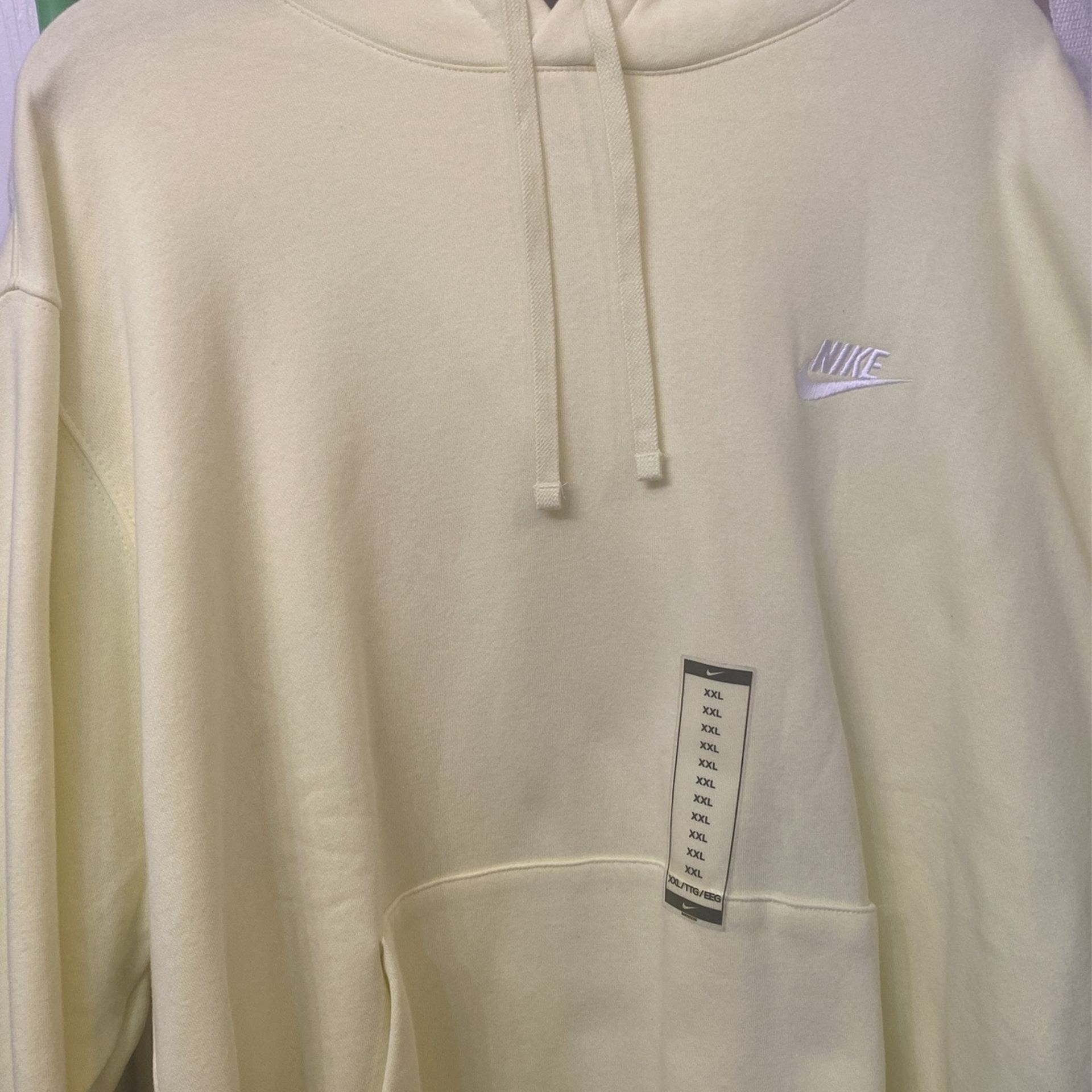 Yellow Nike hoodie 2XL