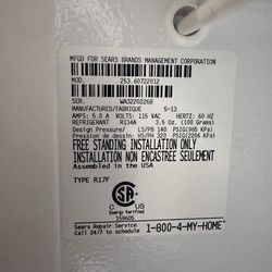 Kenmore Refrigerator for sale