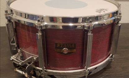 ⚡Tama Artwood Birch 14"X6.5 Snare Drum-Cherry Wine⚡