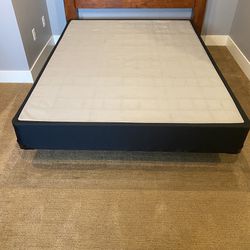 Black Queen Box Spring Base. Great Condition.
