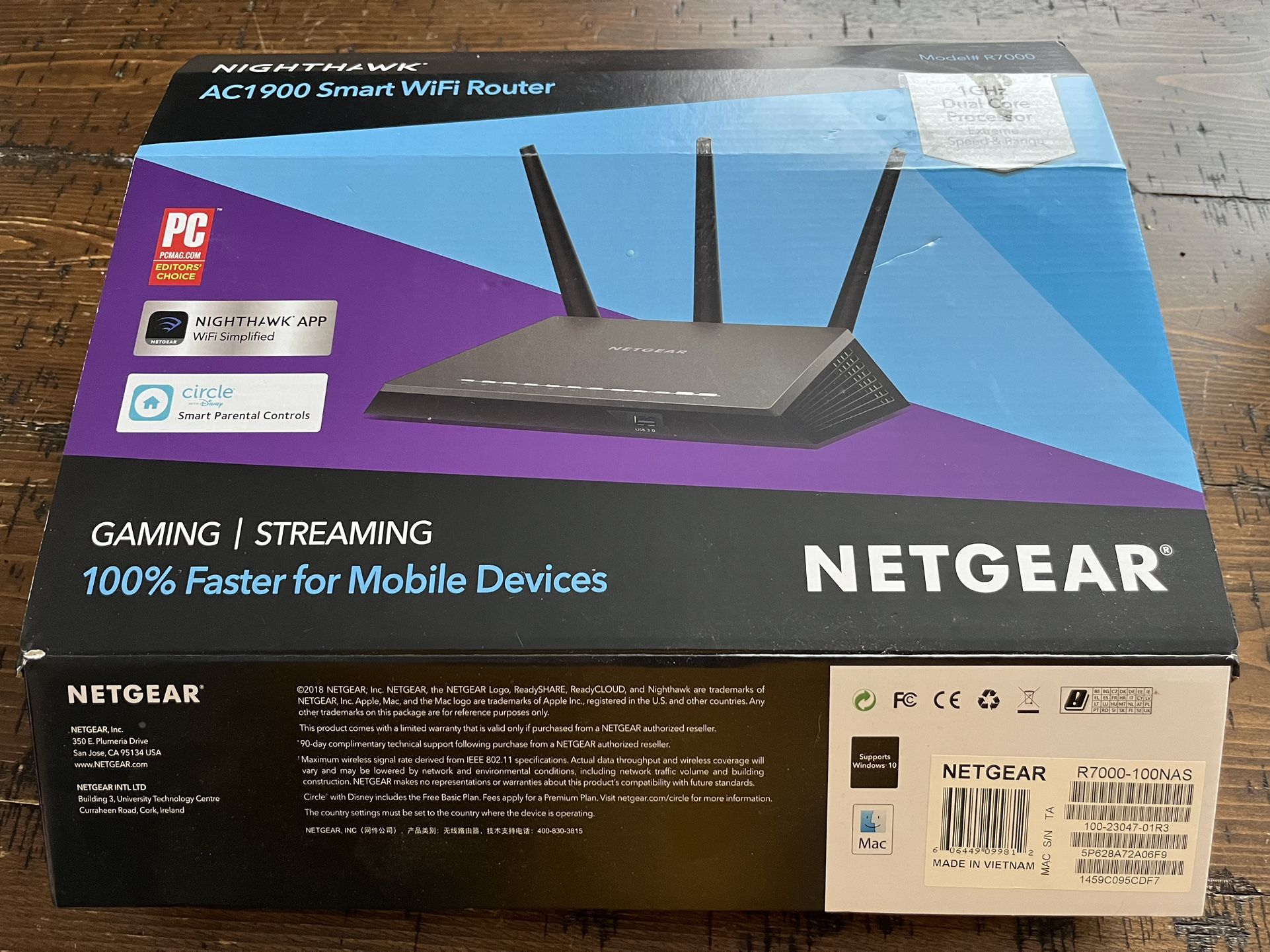 Netgear AC 1900 Nighthawk WiFi Router