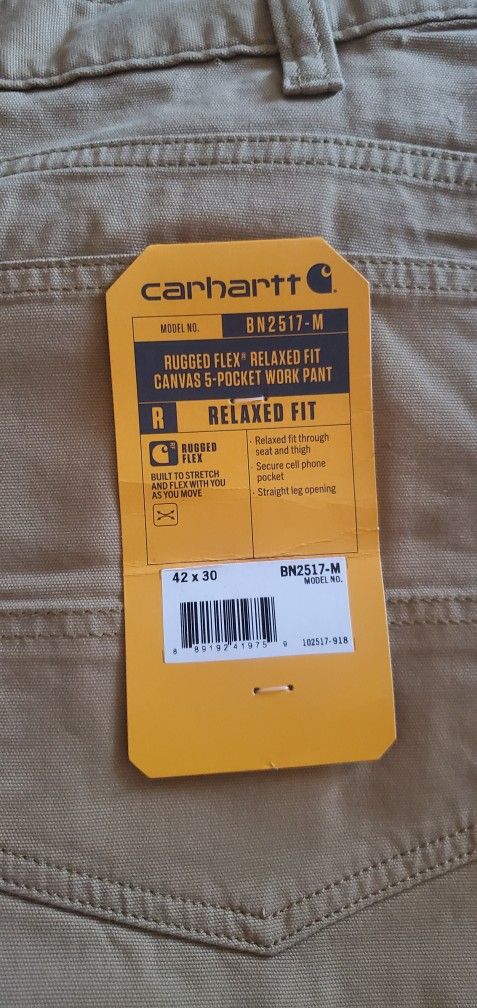 Carhart 42x30