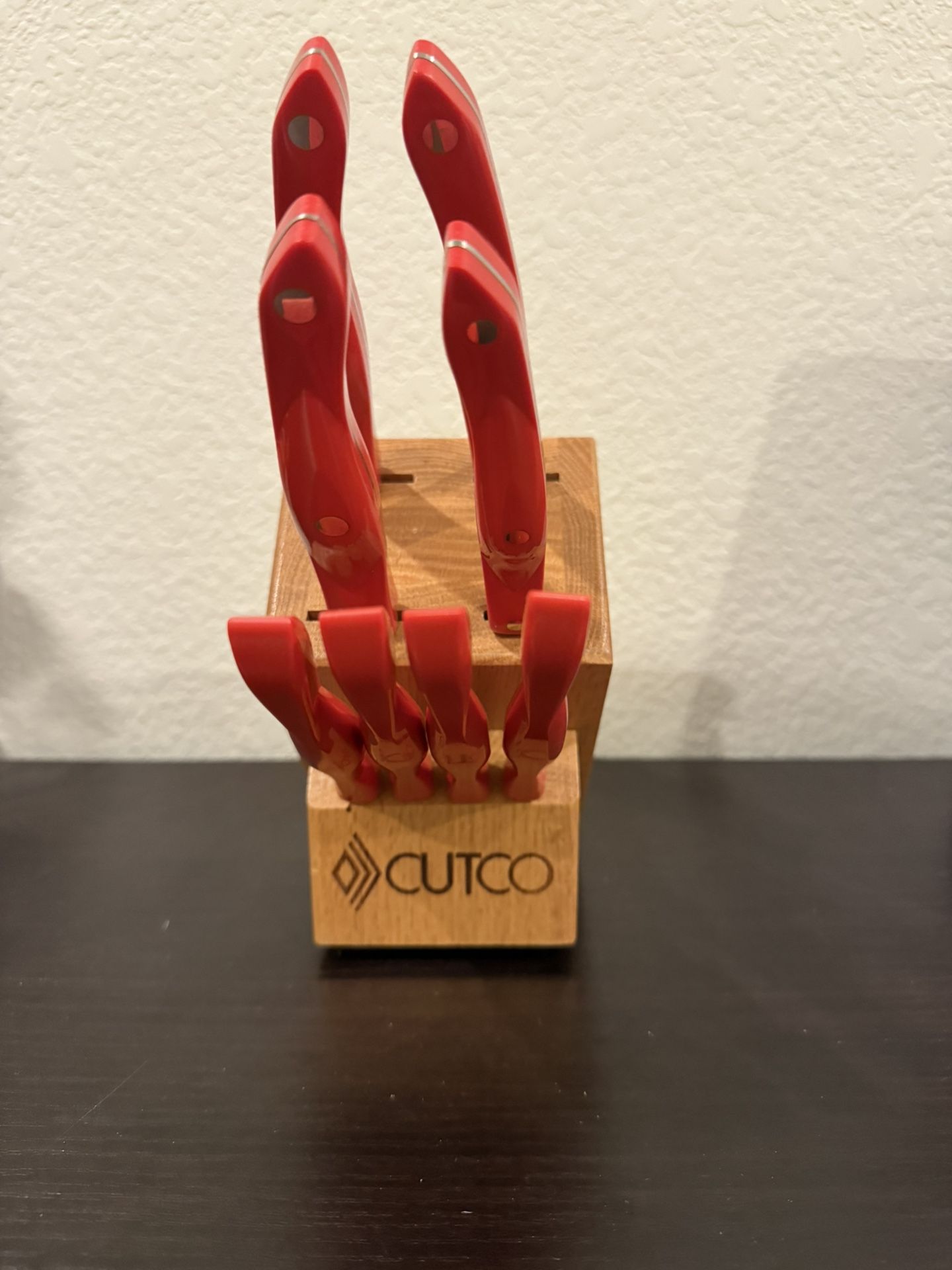 Small Cutco Set 9-pieces Red
