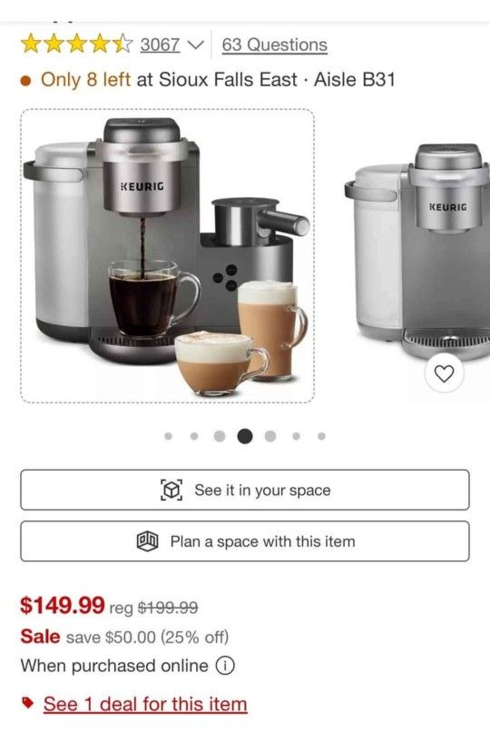 Keurig Coffe Maker