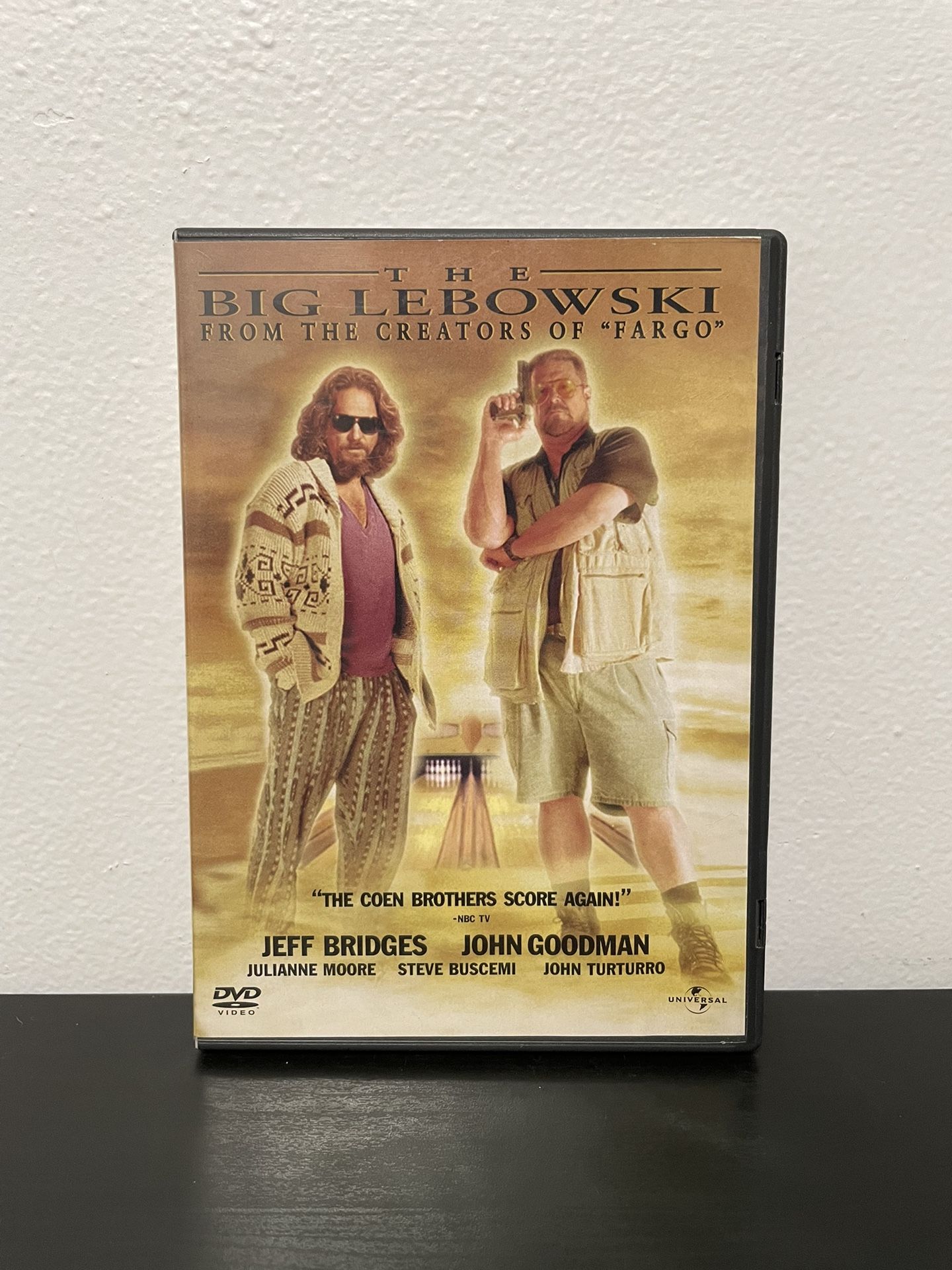 The Big Lebowski DVD Movie John Goodman Jeff Bridges Coen Brothers 1998