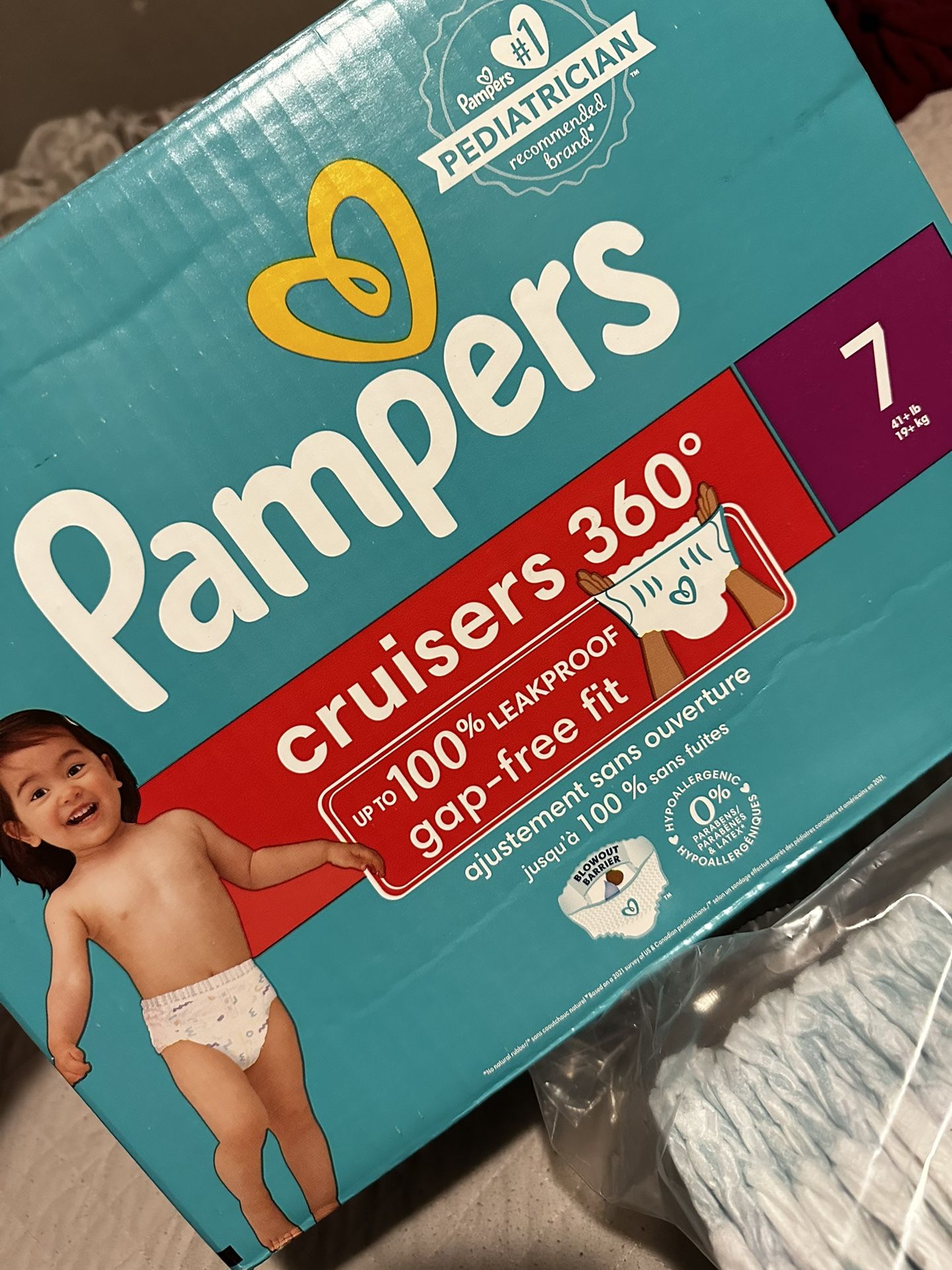 Pampers Cruisers Size 7