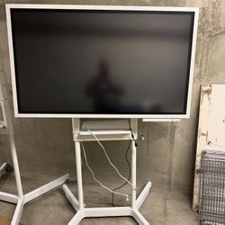 Used Samsung Flip Digital Flipchart 55-Inch WM55H Interactive Display