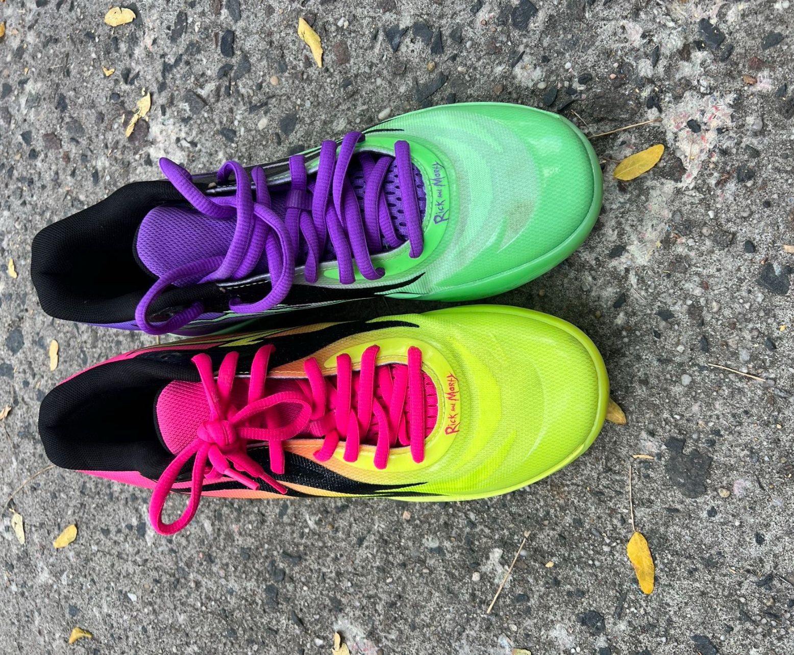 Tenis Puma lamelo rick and morty 2
