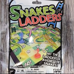 New Travel Snakes & Ladders Board Game