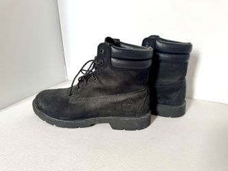 Timberland Black Leather Waterproof Boots 