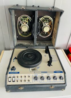 Vintage Califone Record Player Phonograph Turntable