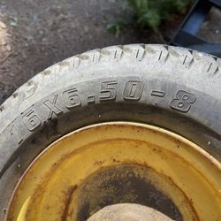 John Deere Utility Trailer Tire & Steel Rims 