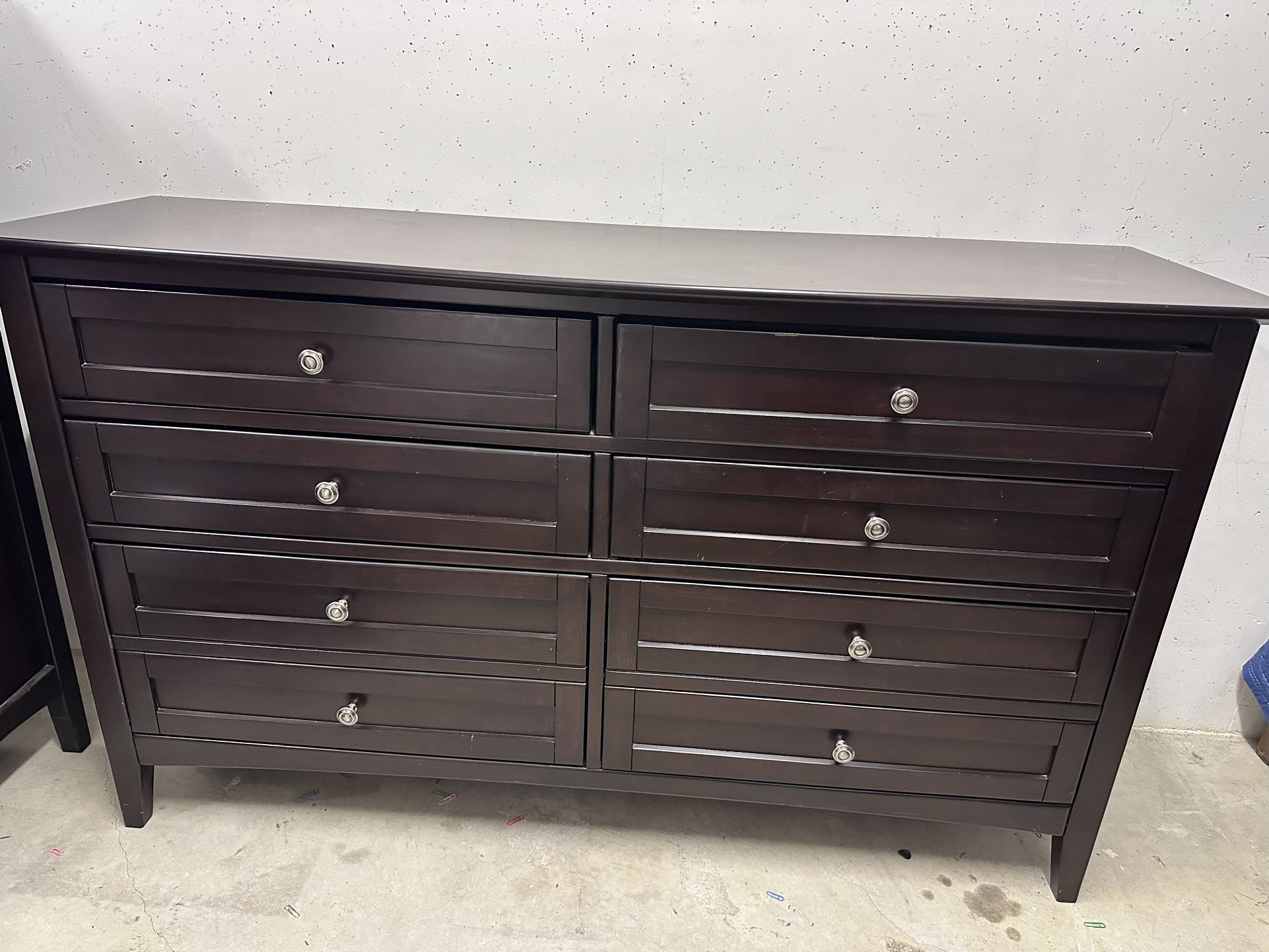Bedroom Double Dresser - Matching Dresser, Mirror and End Tables Available
