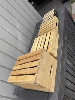 wooden organizer box