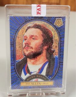Josh Allen micro mosaic