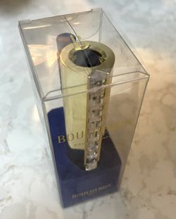 Boucheron Purse Size Eau de Parfum Gold/ Crystal Bottle Compact