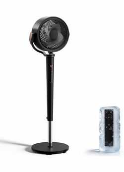 New 45" 16-Speed Pedestal Fan with 3D Oscillation, Remote Control