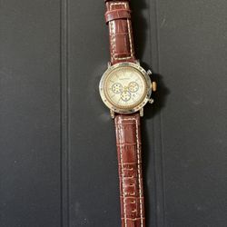 Gorgeous Vintage Men's Nautica Two Tone  Spettacolare Chronograph Watch