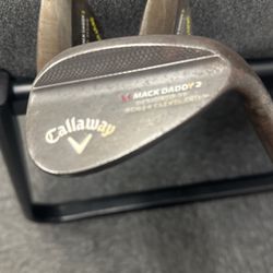 Callaway Mack Daddy II forged wedge set 50*, 54*, 58*