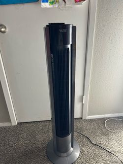 Tower fan with remote