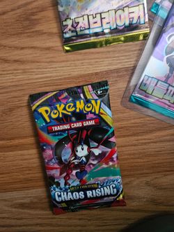 Pokémon TCG Mega Evolution Chaos Rising Booster Pack