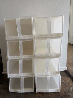 IKEA SKUBB Shoe Storage Boxes (Set of 8)