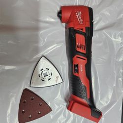 Milwaukee M18 18-Volt  Multi-Tool With Sanding Pad And Sand Paper Tool-Only 