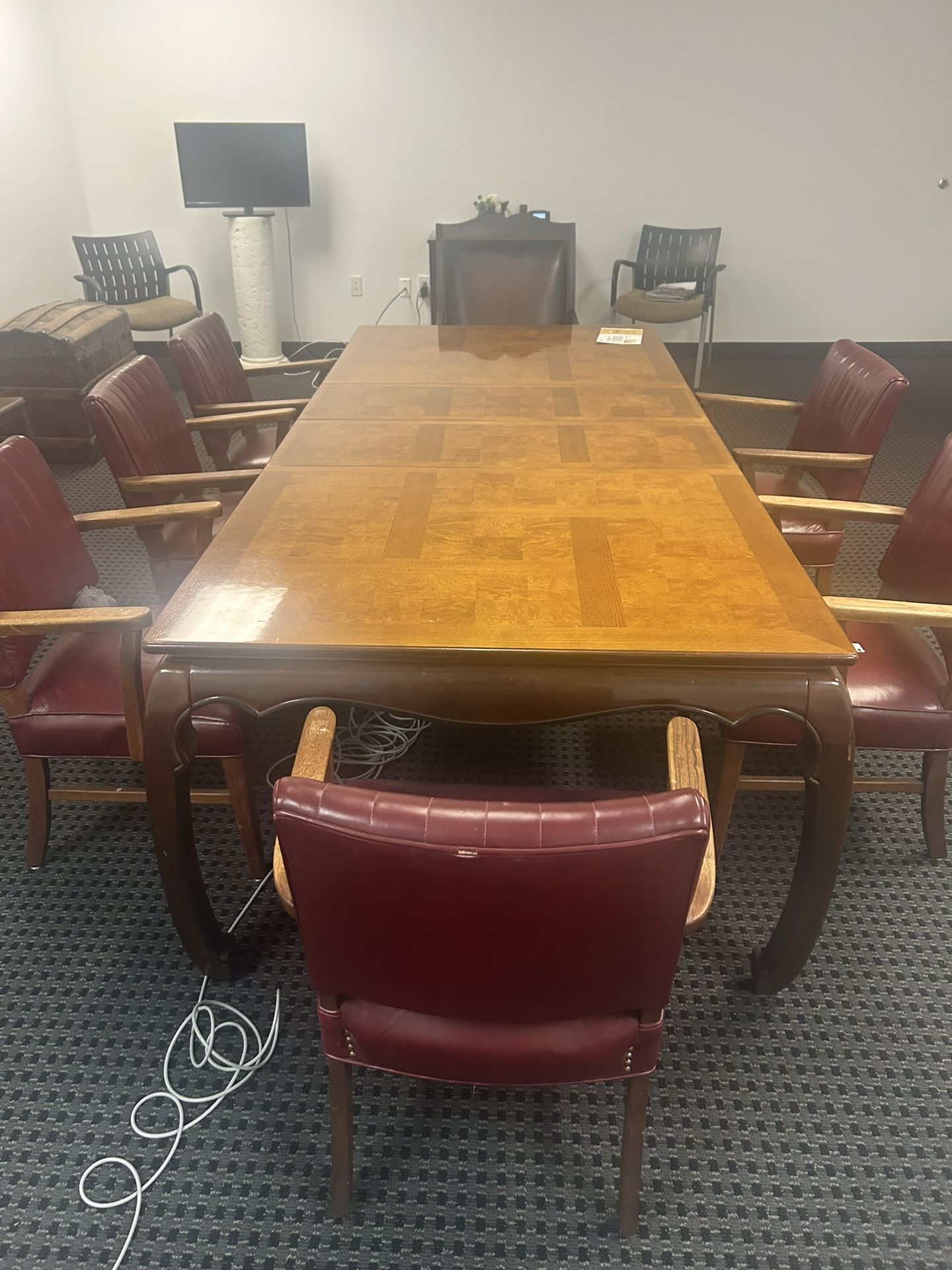 Conference Table With 6 Chairs