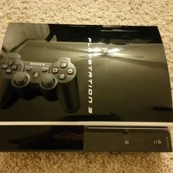 PS3 up for sale with controller and game