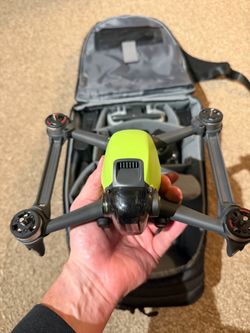 DJI FPV drone with fly more kit and carry case