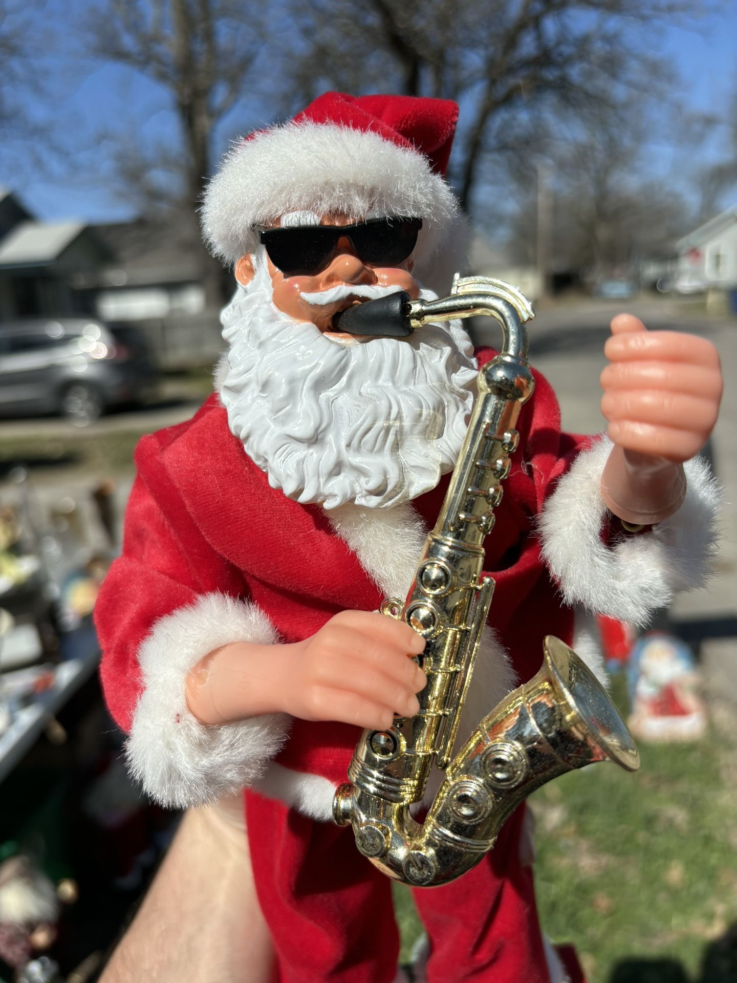 Collectors Dancing Musical Santa