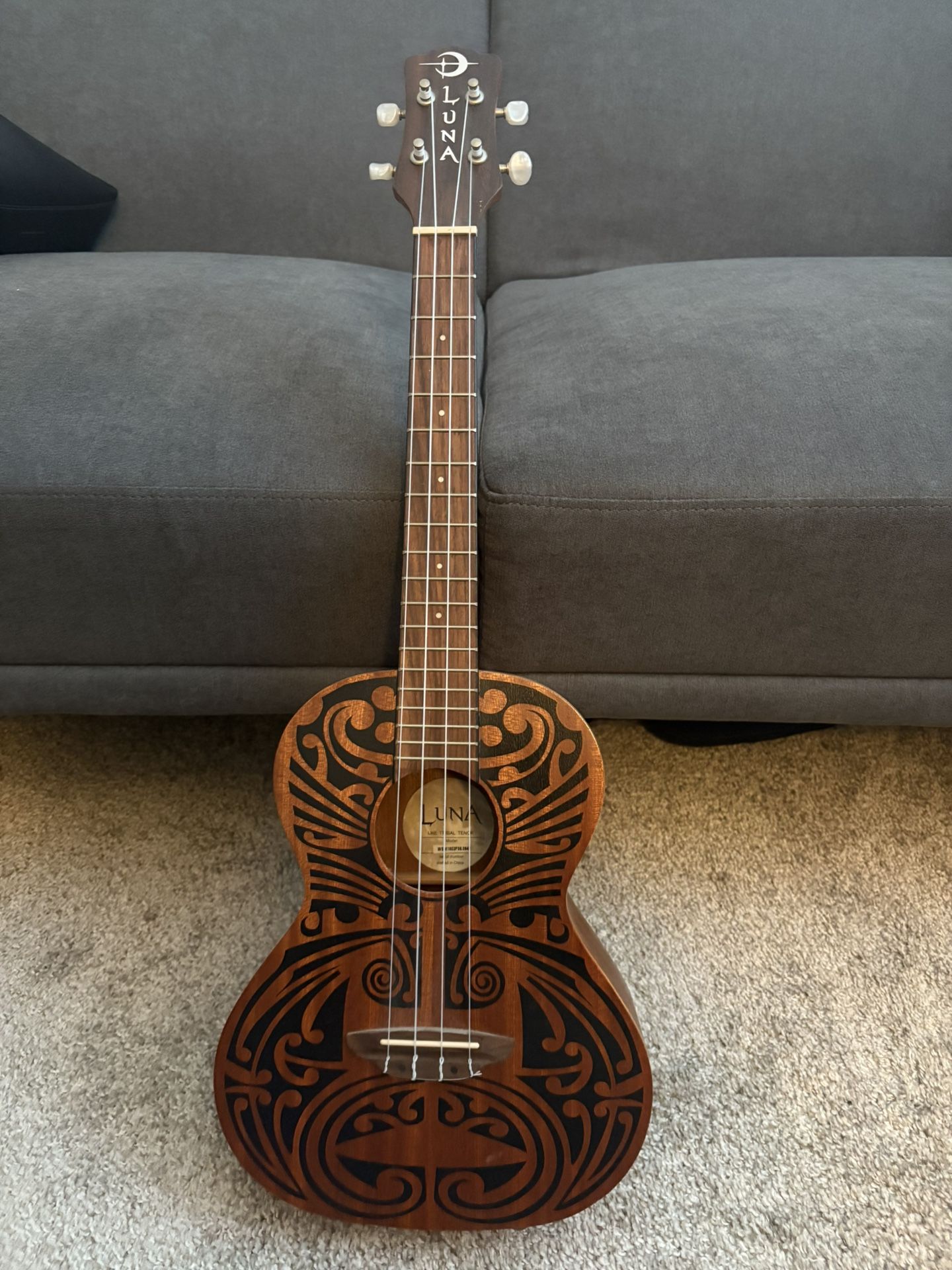 Luna Ukelele Tribal Tenor