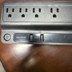APC Back-UPS 850 uninterruptible power supply (UPS) and surge protector
