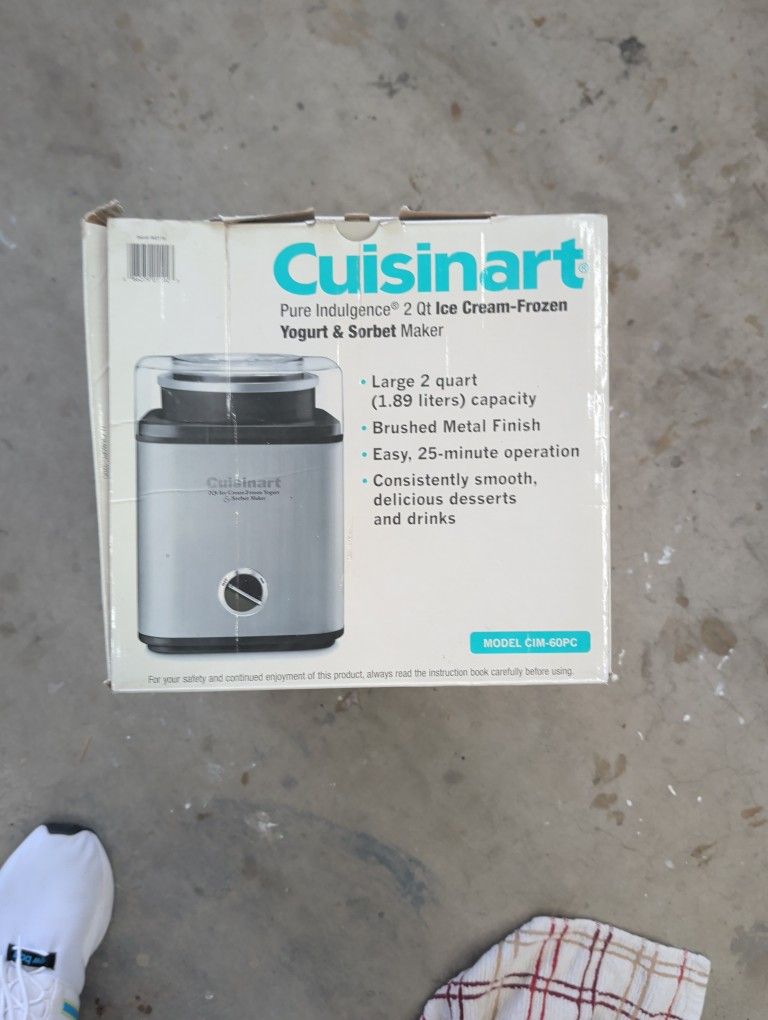 Cuisinart Ice Cream Maker