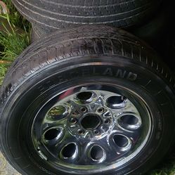 Stock 3/4 ton  Chevy 17" rims