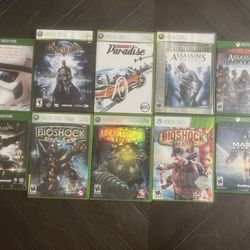 Xbox One And Xbox 360 Games