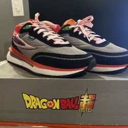 Fila Dragon Ball Super Renno Goku Black DBS Collection  Mens Sz 11.5