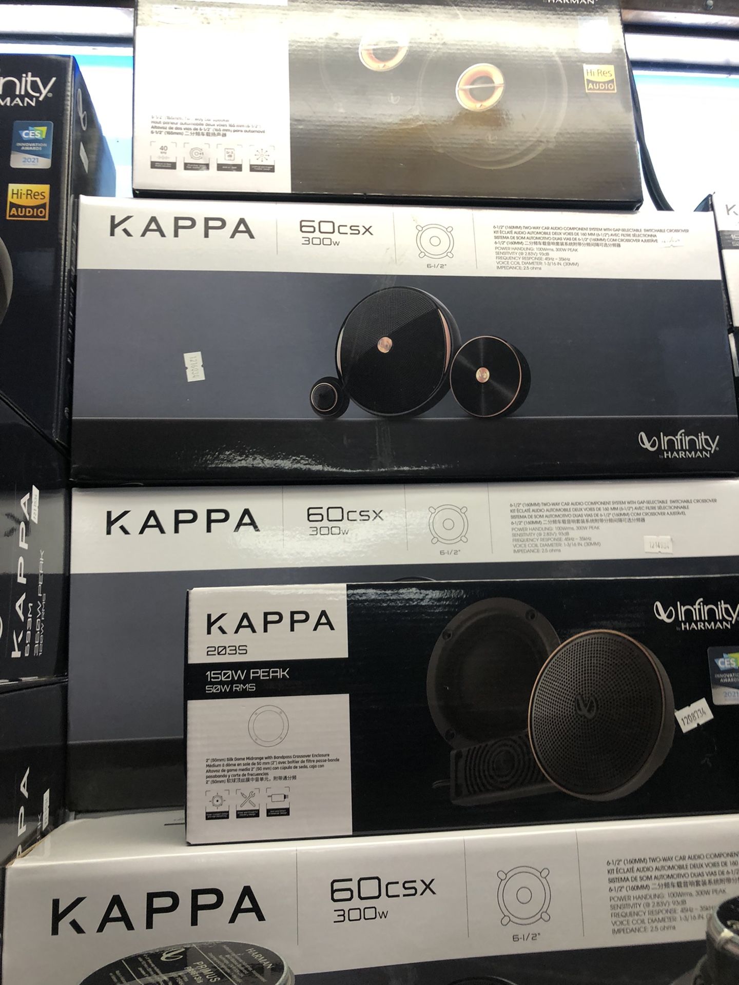 Infinity Kappa Inch Speakers On Sale For