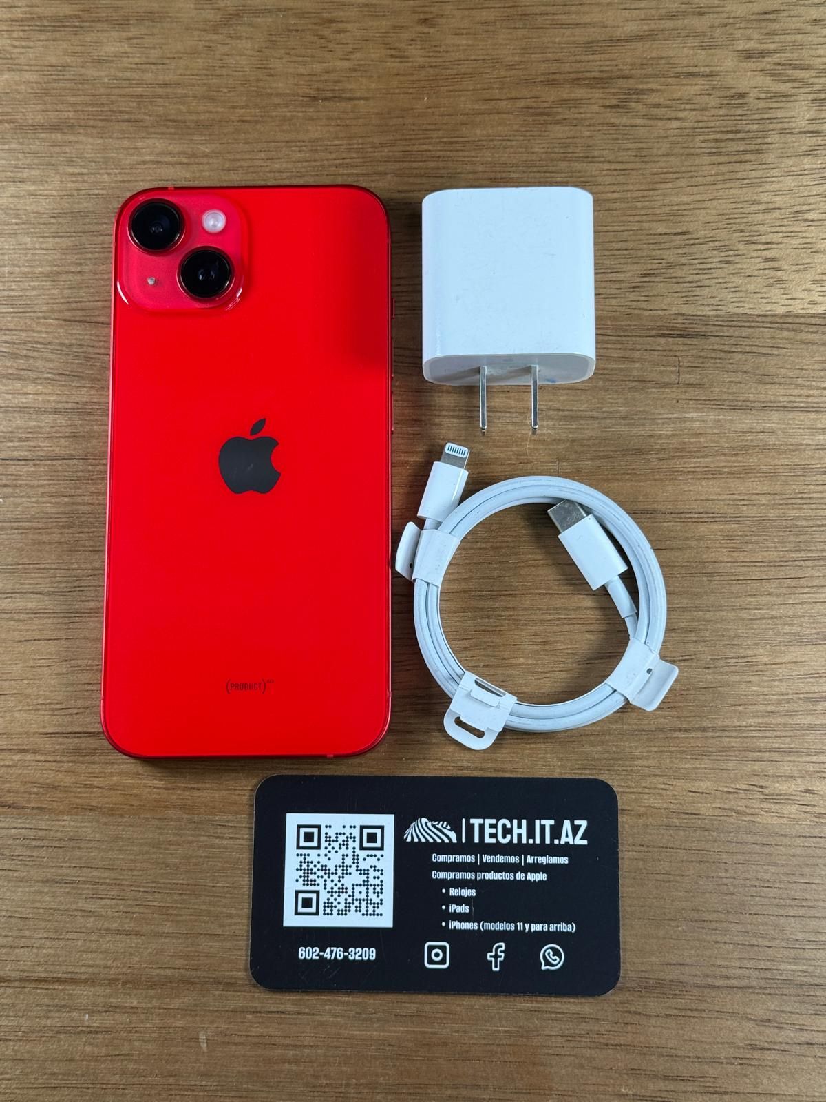📱 iPhone 14 | 128GB | Red | Unlocked (Any Carrier)