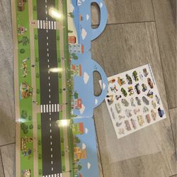 Vehicles Stickers,Truck Stickers for Kids,Toddler Toys,Window Clings for Kid