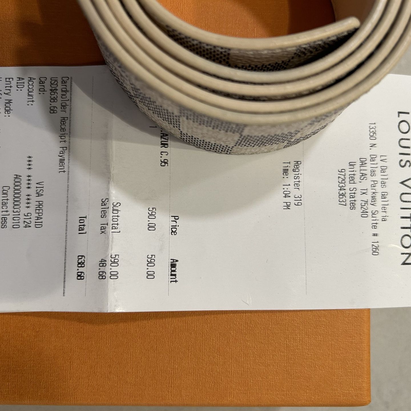 Original Belts Louis Vuitton for Sale in Fort Worth, TX - OfferUp