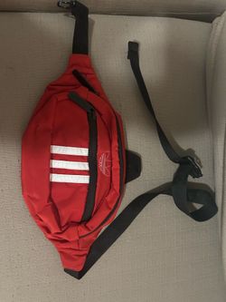 Small red Adidas bag
