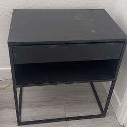 Black Night stand table 