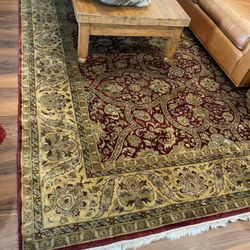 Turkish Hand Knotted Wool Rug
