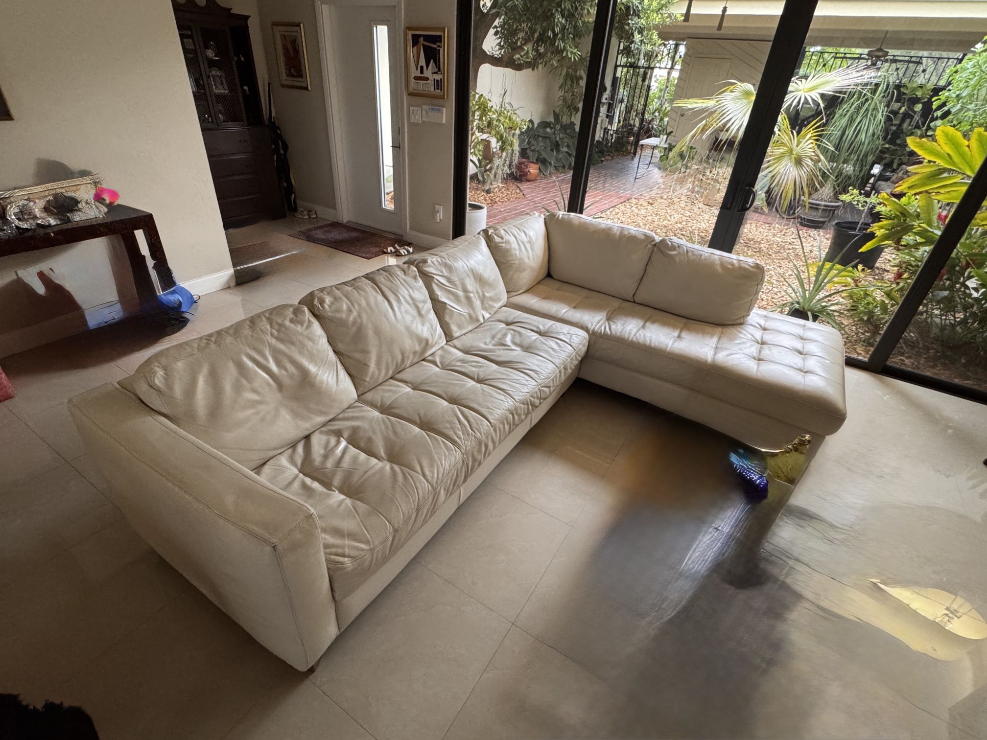 Leather Sectional Sofa