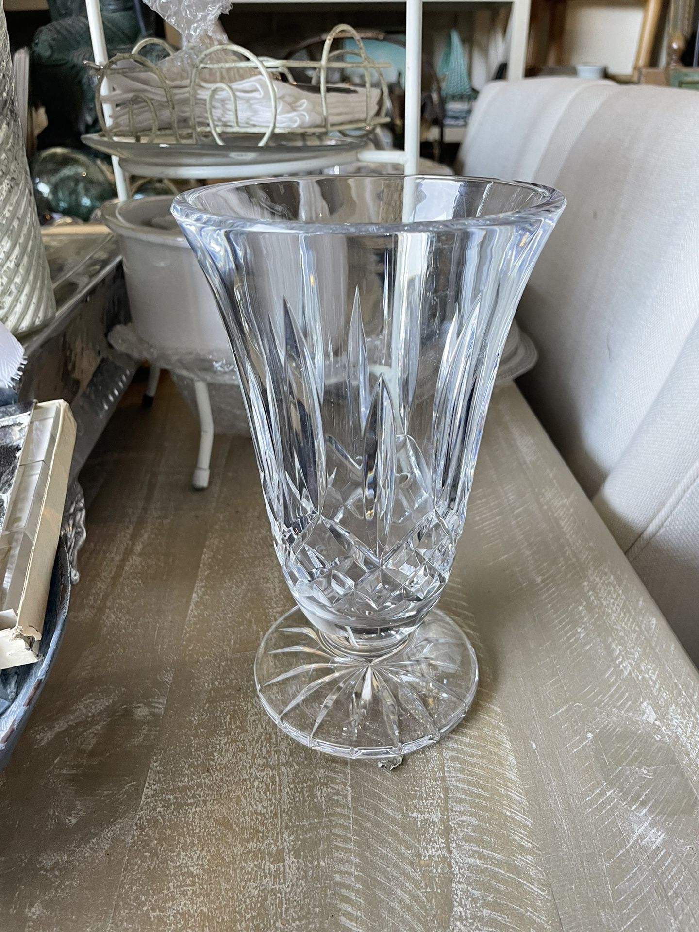 Waterford Lismore Crystal Vase 