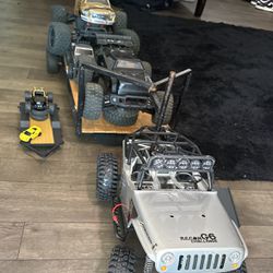 RC Lot RTR Bashers, Crawlers, And Trailers 
