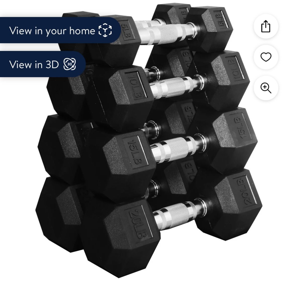 Dumbbell Set - BRAND NEW