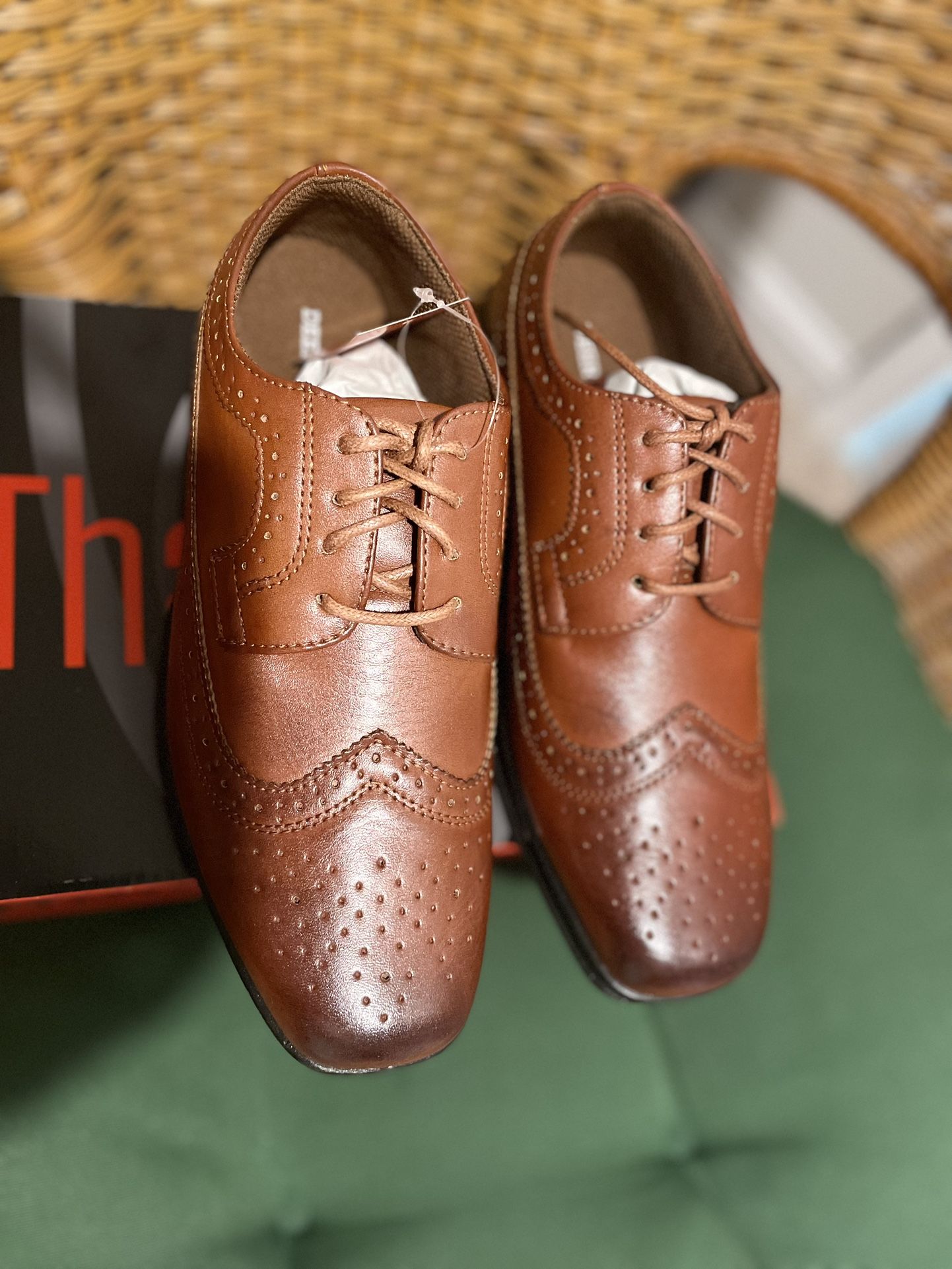 Boys Brown Deer Stag Shoes