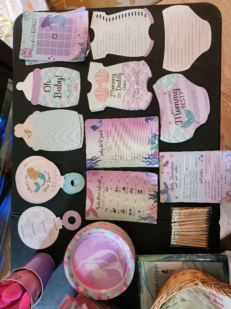 Baby Shower Games Items